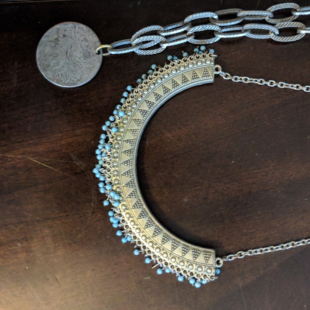 Silver necklace bundle